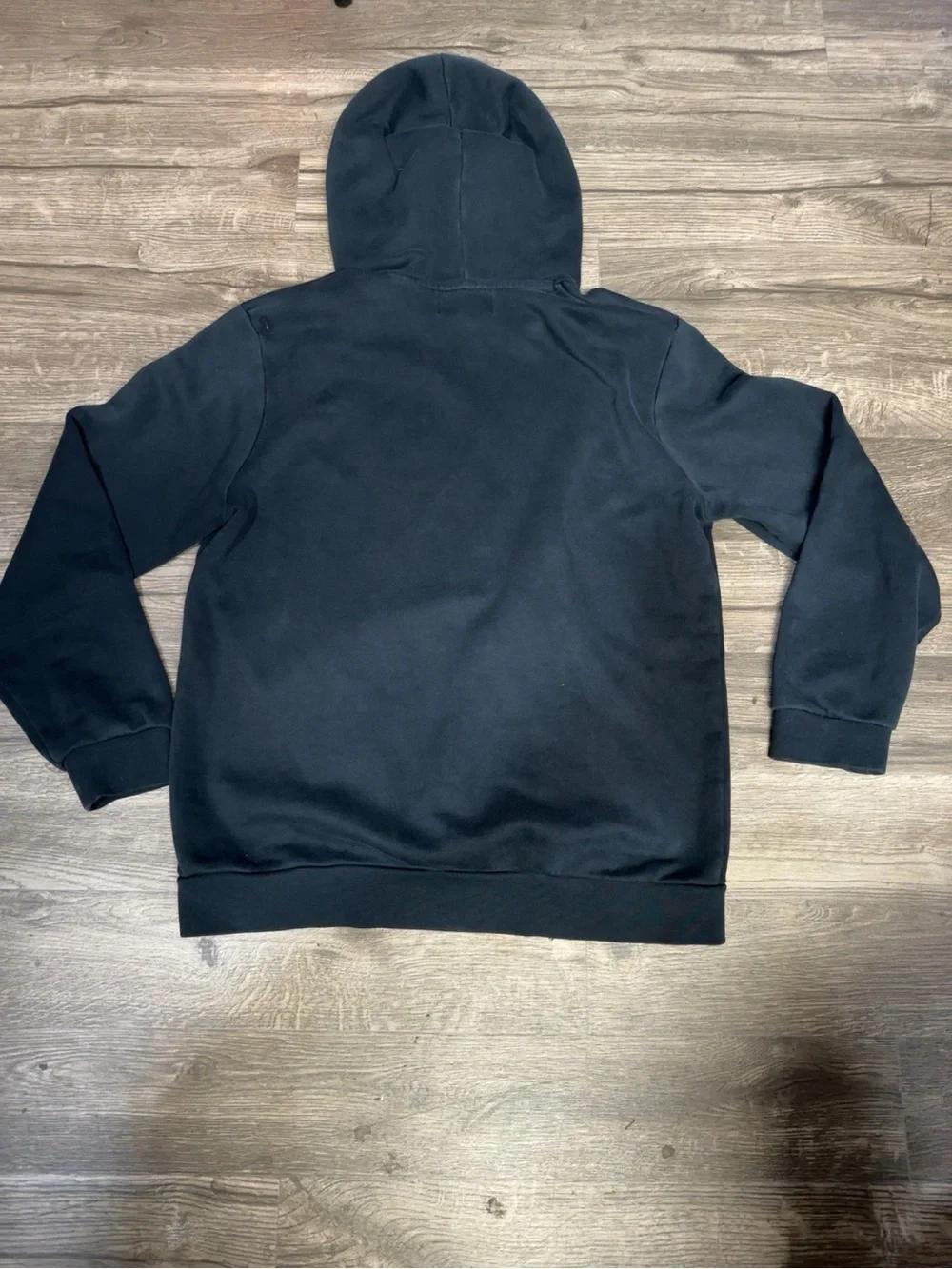 Jordan Black Hoodie with Neon Green, White & Red NYC AIR Graphic